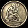 Image 1 : 1837 Silver Seated Liberty Dime NEARLY UNCIRCULATED