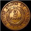 Image 2 : 1865 Copper Two-Cent Piece CLOSELY UNCIRCULATED