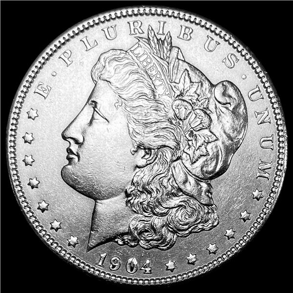 1904 Silver Morgan Dollar CHOICE AU