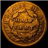 Image 2 : 1809 Classic Head Half Cent NICELY CIRCULATED