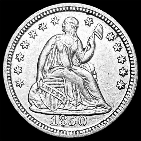 1850 Seated Liberty Half Dime CLOSELY UNCIRCULATED