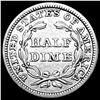 Image 2 : 1850 Seated Liberty Half Dime CLOSELY UNCIRCULATED