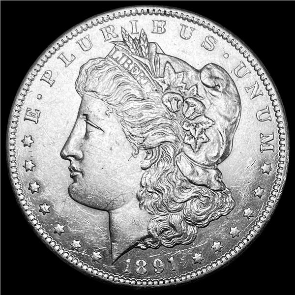 1891-CC Morgan Silver Dollar UNCIRCULATED