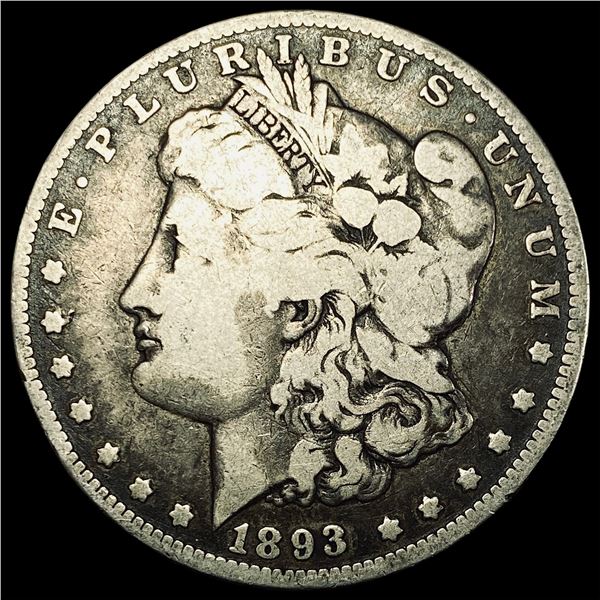 1893 Silver Morgan Dollar NICELY CIRCULATED