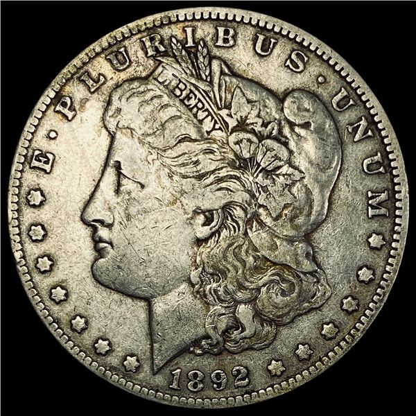 1892-O Silver Morgan Dollar LIGHTLY CIRCULATED
