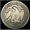 Image 2 : 1877-CC Seated Liberty Half Dollar NICELY CIRCULATED