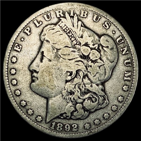 1892-S Silver Morgan Dollar LIGHTLY CIRCULATED