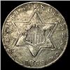 Image 1 : 1856 Silver Three-Cent Piece ABOUT UNCIRCULATED