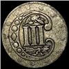 Image 2 : 1856 Silver Three-Cent Piece ABOUT UNCIRCULATED
