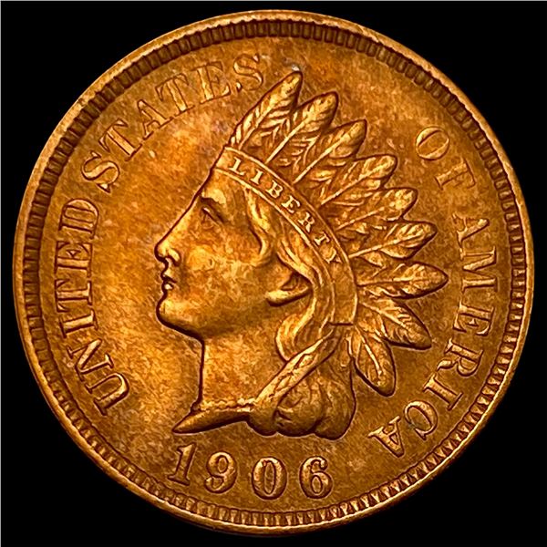 1906 RB Indian Head Cent CLOSELY UNCIRCULATED