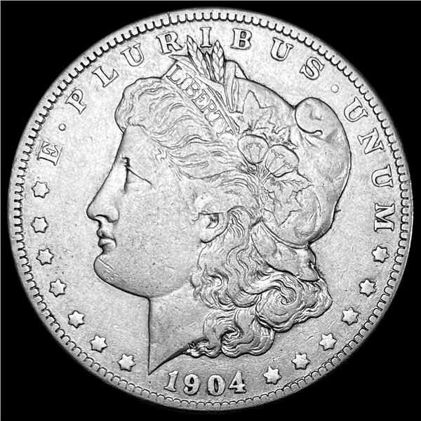 1904-S Silver Morgan Dollar LIGHTLY CIRCULATED