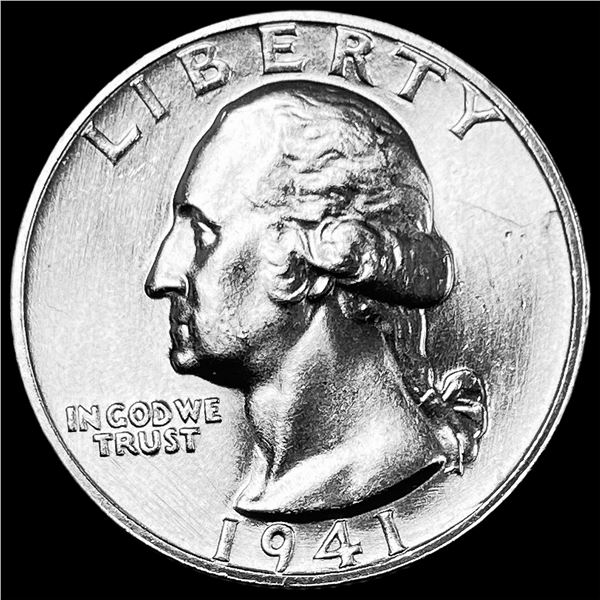 1941 Silver Washington Quarter CHOICE BU
