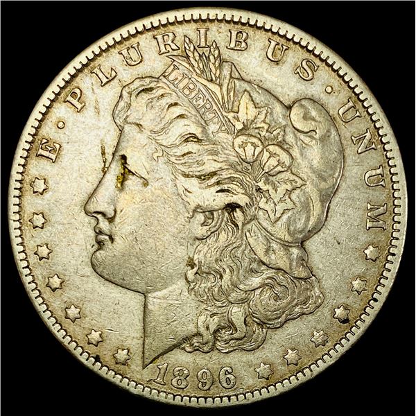 1896-S Silver Morgan Dollar NEARLY UNCIRCULATED