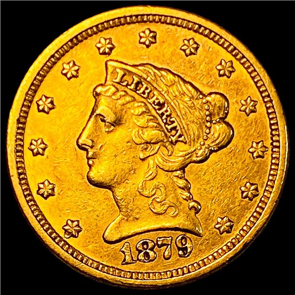 1879 Liberty Head Gold $2.50 Quarter Eagle CLOSELY UNCIRCULATED