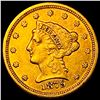 Image 1 : 1879 Liberty Head Gold $2.50 Quarter Eagle CLOSELY UNCIRCULATED
