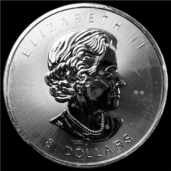 2015 1.5oz Silver $8 Canada Maple Leaf GEM BU