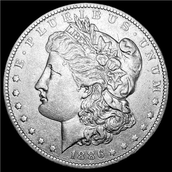 1886-O Silver Morgan Dollar CHOICE AU