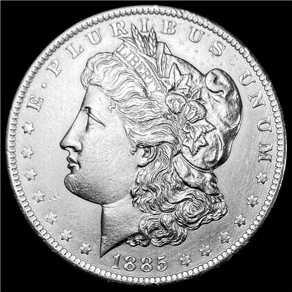 1885-O Morgan Silver Dollar CHOICE AU
