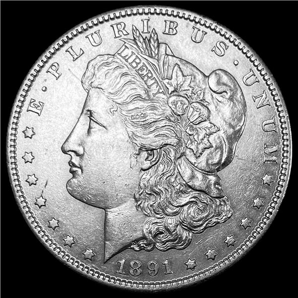 1891-S Silver Morgan Dollar UNCIRCULATED