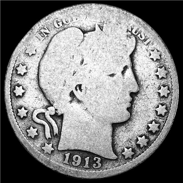 1913 Barber Half Dollar NICELY CIRCULATED