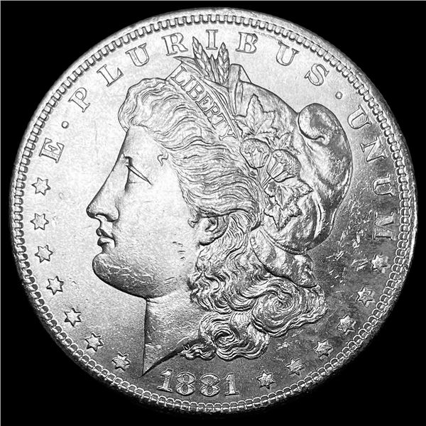 1881-S Silver Morgan Dollar CHOICE AU