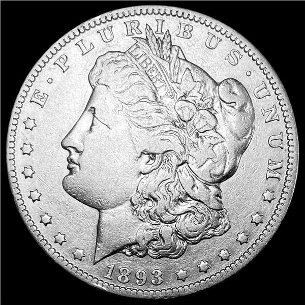 1893-O Silver Morgan Dollar NEARLY UNCIRCULATED