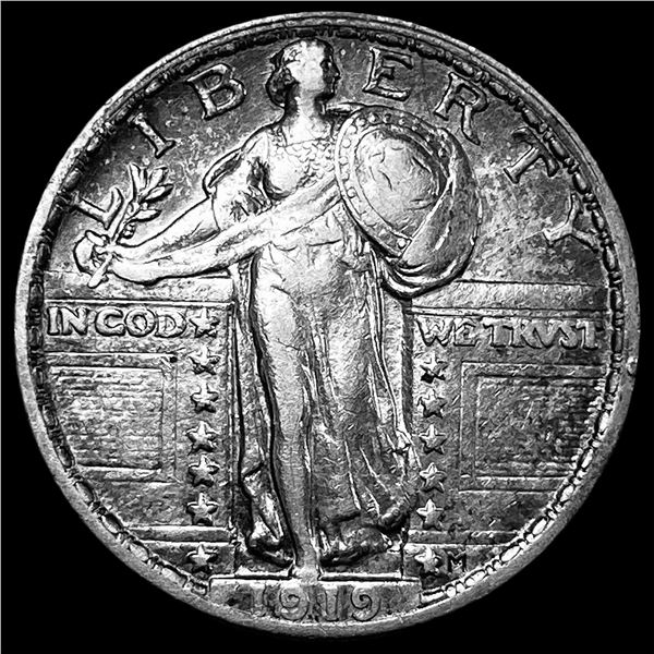 1919 Standing Liberty Quarter NEARLY UNCIRCULATED