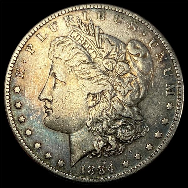 1884-S Silver Morgan Dollar NEARLY UNCIRCULATED