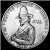 Image 1 : 1920-D Silver Pilgrim Half Dollar CLOSELY UNCIRCULATED