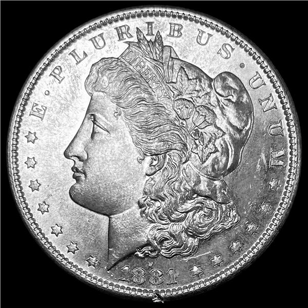 1881-S Silver Morgan Dollar CHOICE BU