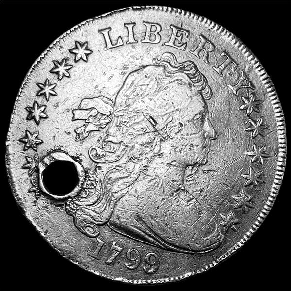 1799 Silver Draped Bust Dollar NICELY CIRCULATED