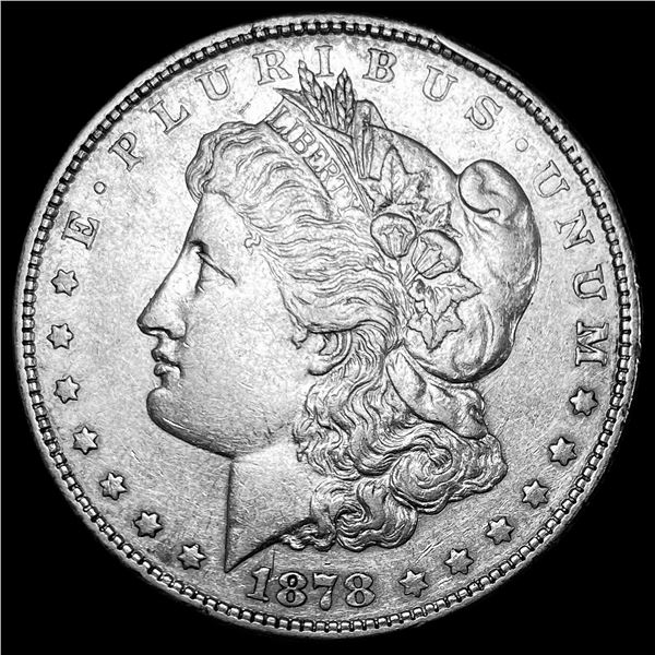 1878 8TF Silver Morgan Dollar CLOSELY UNCIRCULATED
