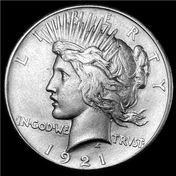 1921 Silver Peace Dollar CLOSELY UNCIRCULATED