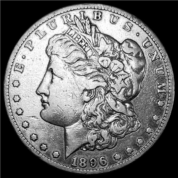 1896-S Silver Morgan Dollar LIGHTLY CIRCULATED