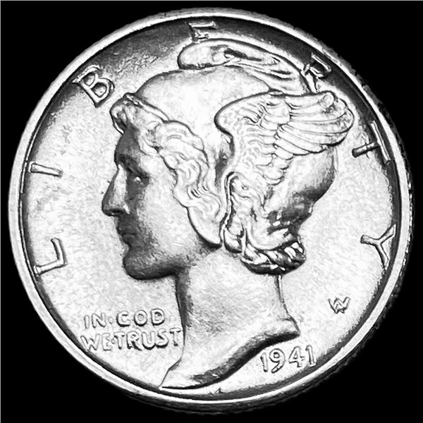 1941-D Silver Mercury Dime UNCIRCULATED
