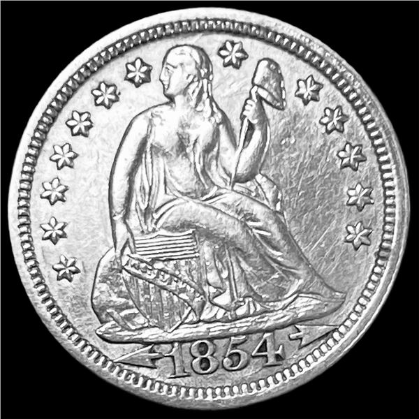 1854 Seated Liberty Dime CLOSELY UNCIRCULATED