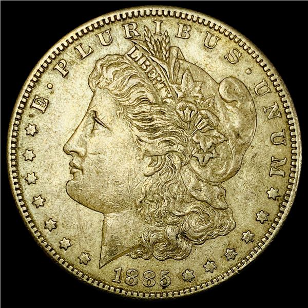 1885-S Silver Morgan Dollar CLOSELY UNCIRCULATED