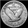 Image 2 : 1920-D Silver Standing Liberty Quarter NICELY CIRCULATED