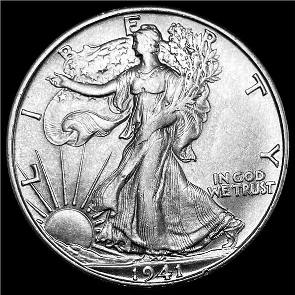 1941-S Walking Liberty Half Dollar CHOICE AU