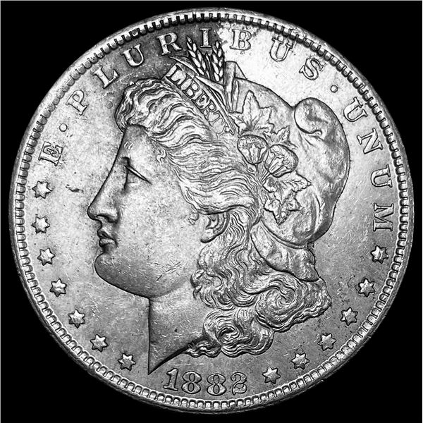 1882-CC Silver Morgan Dollar CLOSELY UNCIRCULATED