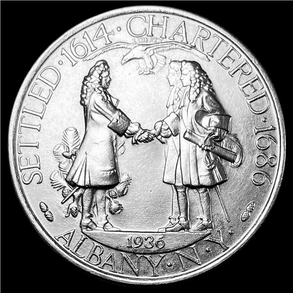 1936 Silver Albany Half Dollar UNCIRCULATED