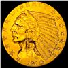 Image 1 : 1910 Indian Head Half Eagle $5 Gold CLOSELY UNCIRCULATED