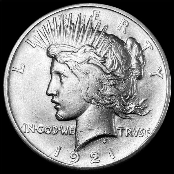 1921 Silver Peace Dollar CLOSELY UNCIRCULATED