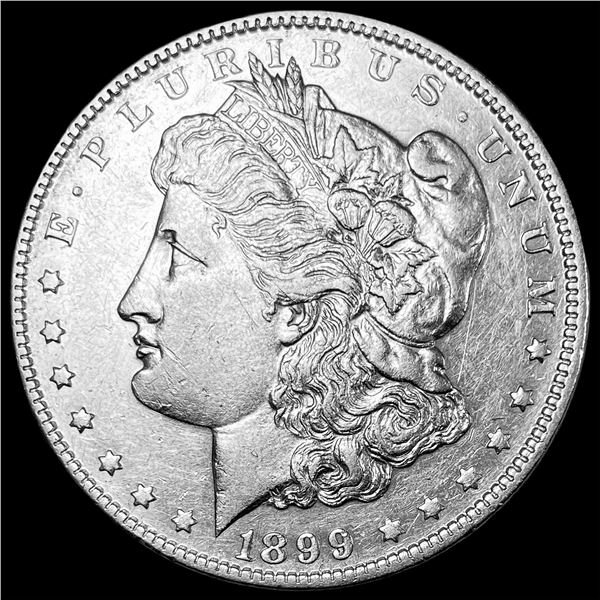 1899 Micro O Morgan Silver Dollar CLOSELY UNCIRCULATED