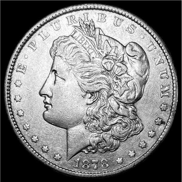 1878 8TF Silver Morgan Dollar CLOSELY UNCIRCULATED