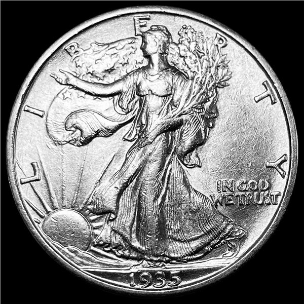 1935-S Walking Liberty Half Dollar CLOSELY UNCIRCULATED
