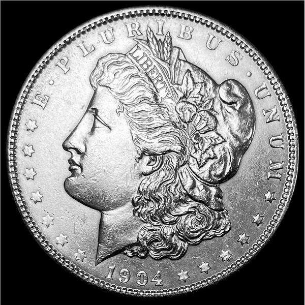 1904 Morgan Silver Dollar CLOSELY UNCIRCULATED