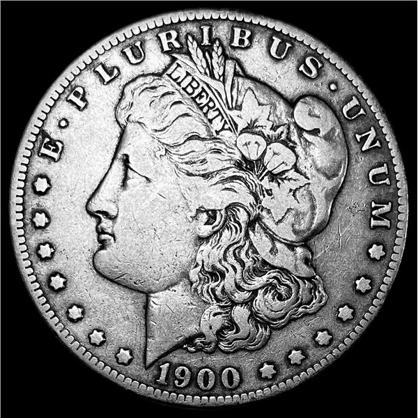 1900-S Silver Morgan Dollar LIGHTLY CIRCULATED
