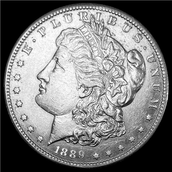 1889-S Silver Morgan Dollar CHOICE AU