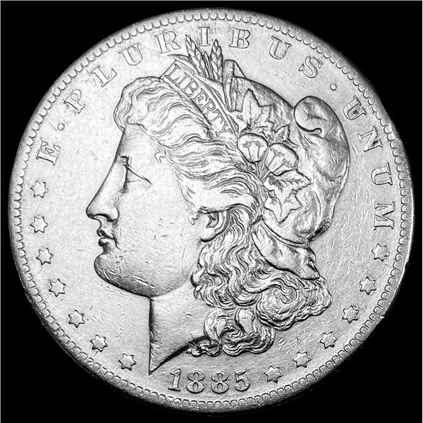 1885-S Silver Morgan Dollar NEARLY UNCIRCULATED